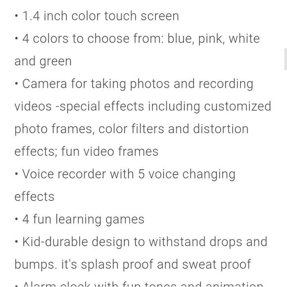 VTech Kidizoom Smartwatch in Blue - Picture 3 of 5